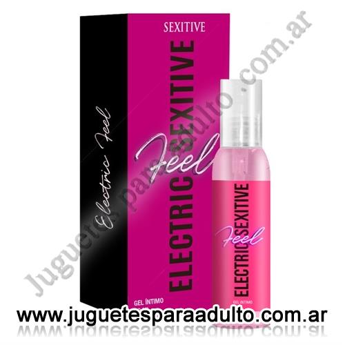 Aceites y lubricantes, Lubricantes estimulantes, Gel efecto electrizante 50ml